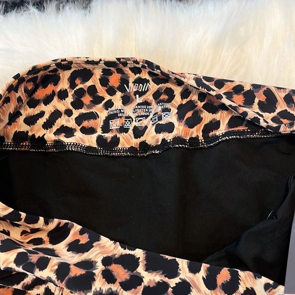 NWT Viodia Women's 9" Long Swim Board Shorts with Pockets High Waisted. - Picture 8 of 9